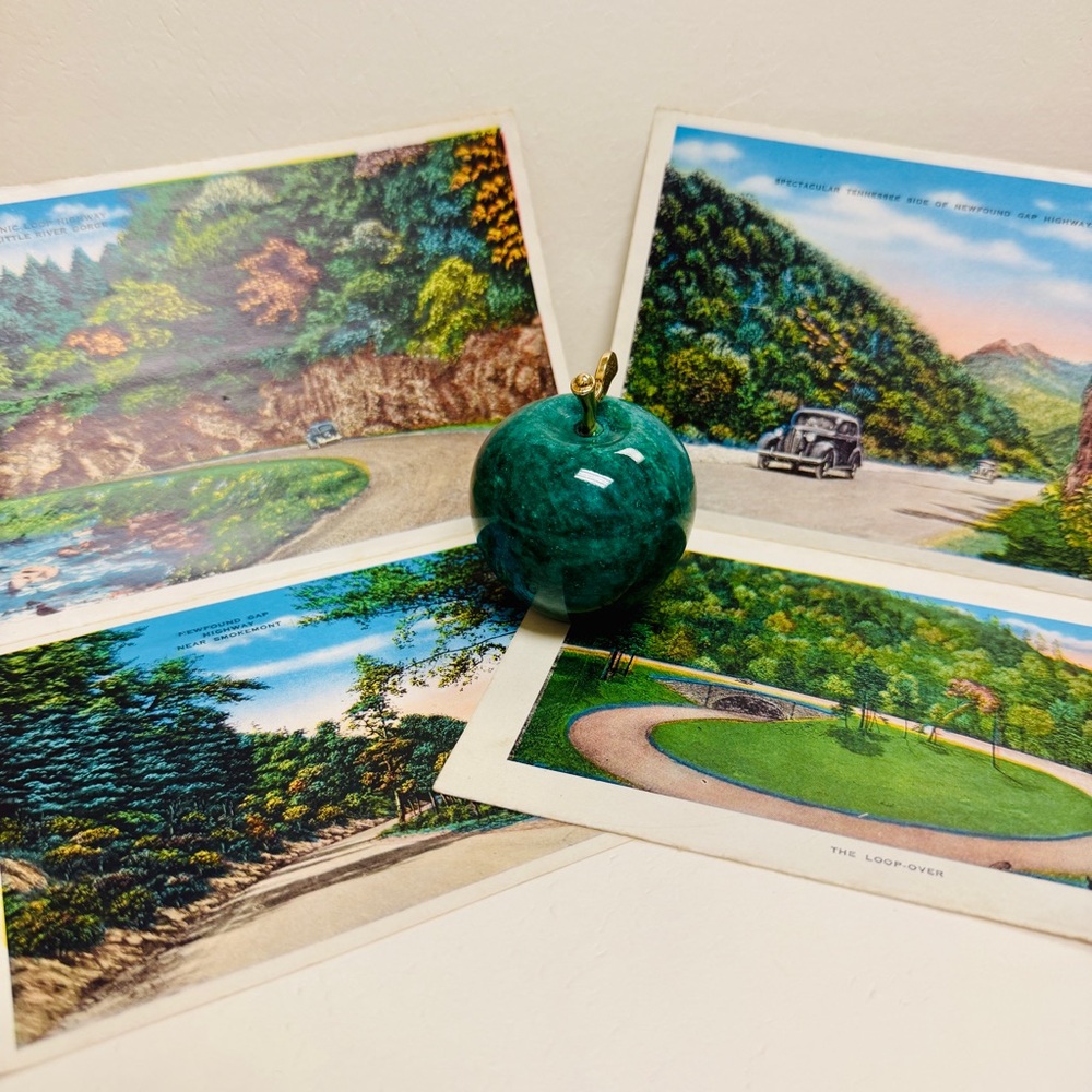 Genuine Vintage 1940s Thompson Brothers Colorized Photograph Booklets